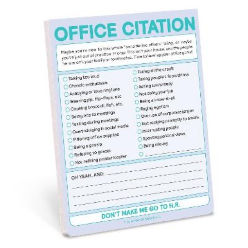 Picture of Knock Knock Office Citation Nifty Note (Pastel Version)
