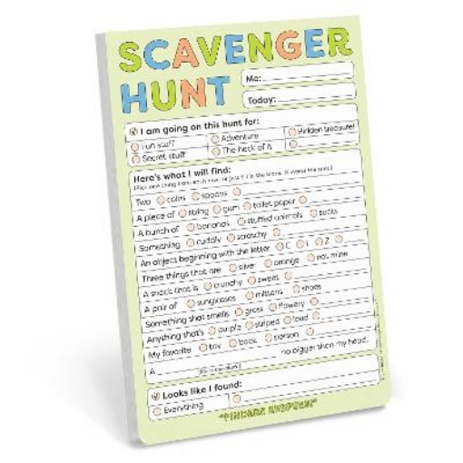 Picture of Knock Knock Kids Scavenger Hunt Playtime Pads
