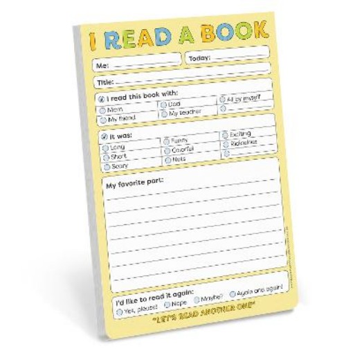 Picture of Knock Knock Kids I Read a Book Playtime Pads