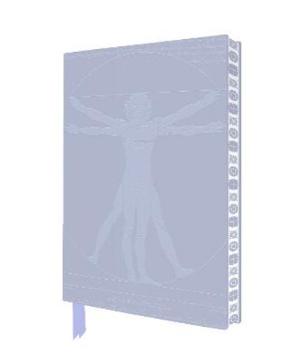 Picture of Da Vinci: Vitruvian Man Artisan Art Notebook (Flame Tree Journals)