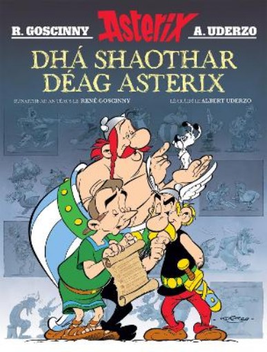 Picture of Dha Shaothar Deag Asterix ( Leabhair Mhaisithe Asterix / Asterix Illustrated Albums in Irish)