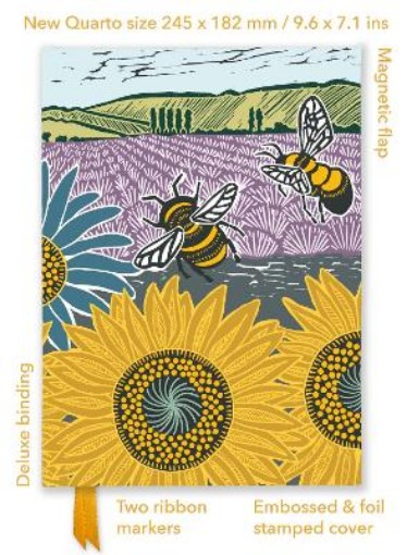 Picture of Kate Heiss: Sunflower Fields (Foiled Quarto Journal)