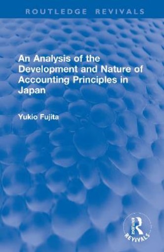 Picture of Analysis of the Development and Nature of Accounting Principles in Japan