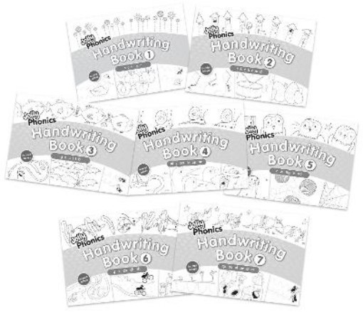 Picture of Jolly Phonics Handwriting Books Complete Set (1-7)