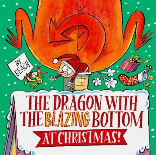 Picture of Dragon with the Blazing Bottom at Christmas