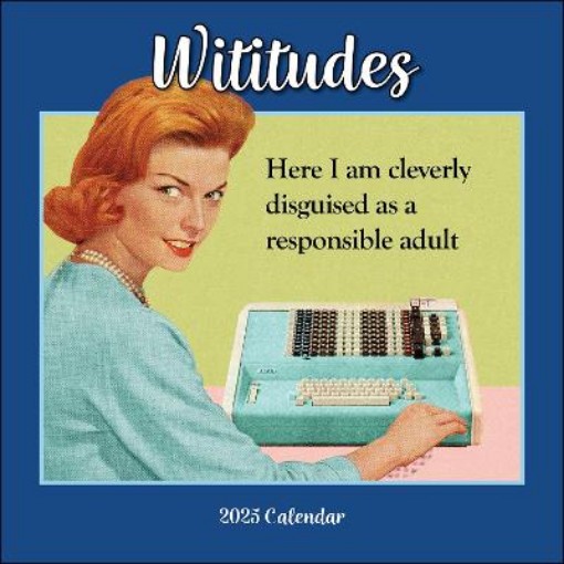 Picture of Wititudes 2025 Wall Calendar