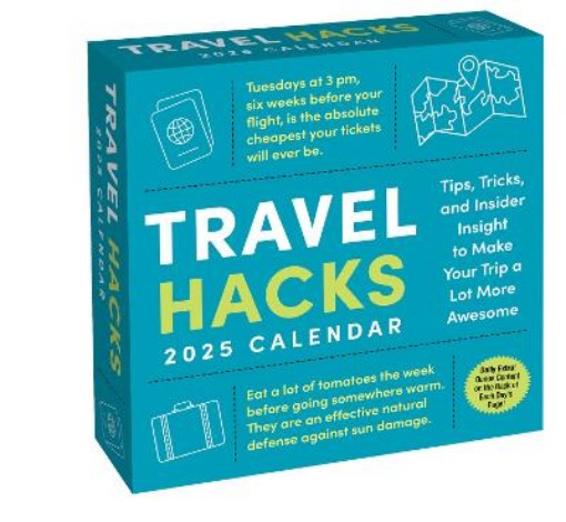 Picture of Travel Hacks 2025 Day-to-Day Calendar