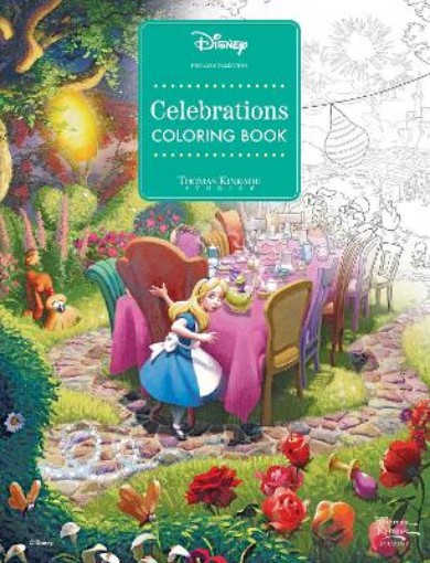 Picture of Disney Dreams Collection Thomas Kinkade Studios Celebrations Coloring Book