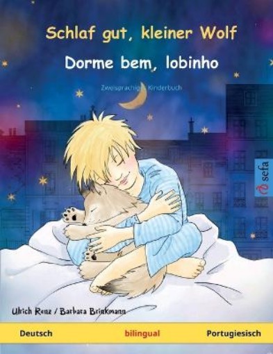 Picture of Schlaf gut, kleiner Wolf - Dorme bem, lobinho (Deutsch - Portugiesisch)