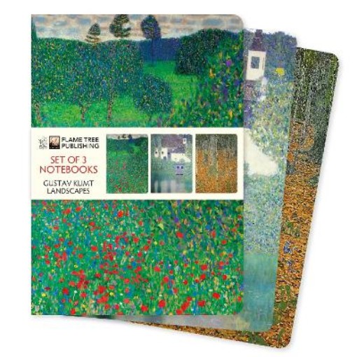 Picture of Gustav Klimt: Landscapes Set of 3 Standard Notebooks