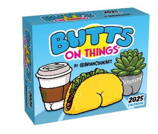 Picture of Butts on Things 2025 Day-to-Day Calendar