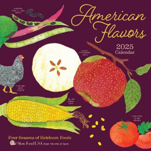 Picture of American Flavors 2025 Wall Calendar