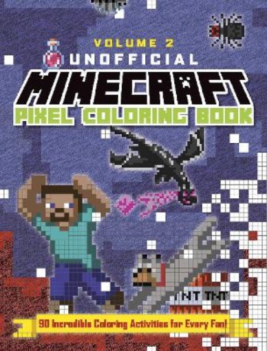 Picture of Unofficial Minecraft Pixel Coloring Book