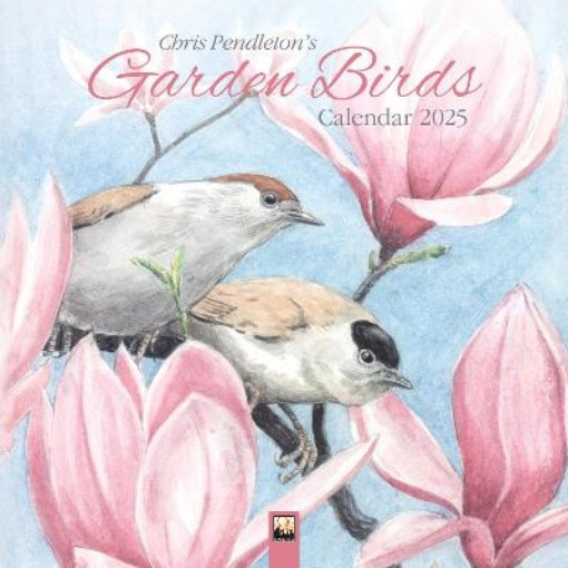 Picture of Chris Pendleton Garden Birds Wall Calendar 2025 (Art Calendar)
