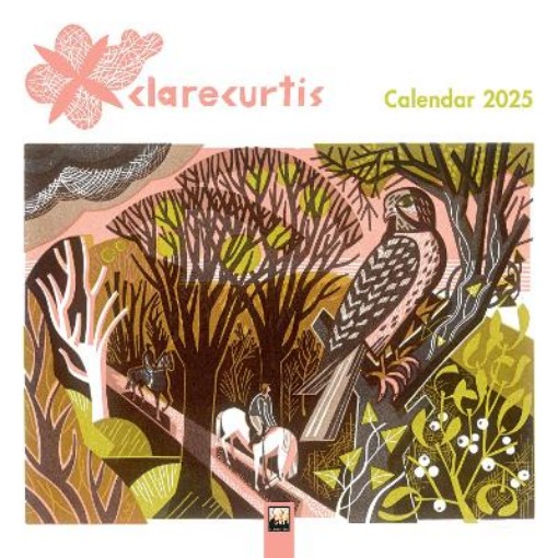Picture of Clare Curtis Wall Calendar 2025 (Art Calendar)