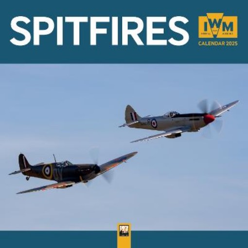 Picture of Imperial War Museums: Spitfires Wall Calendar 2025 (Art Calendar)