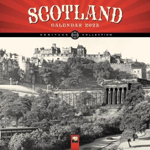 Picture of Scotland Heritage Wall Calendar 2025 (Art Calendar)