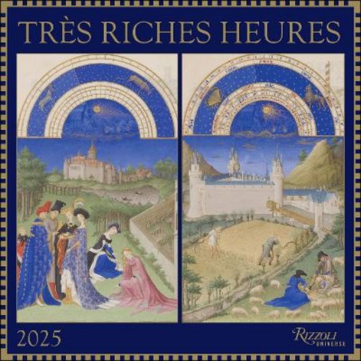 Picture of Tres Riches Heures 2025 Wall Calendar