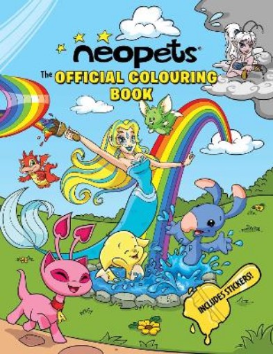 Picture of Neopets: The Official Colouring Book