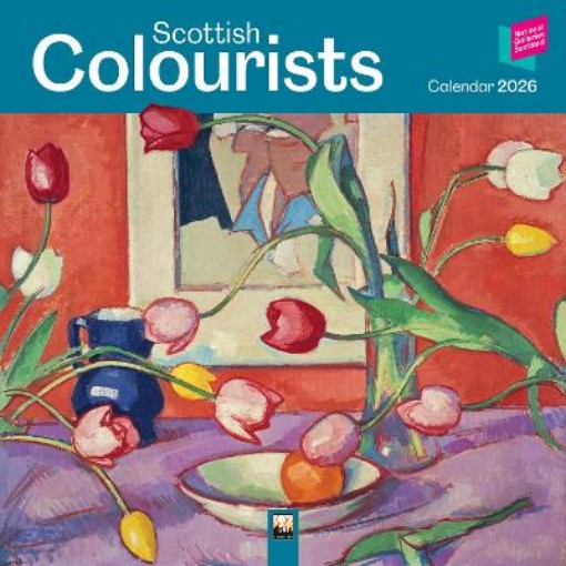 Picture of National Galleries Scotland: Scottish Colourists Wall Calendar 2026 (Art Calendar)