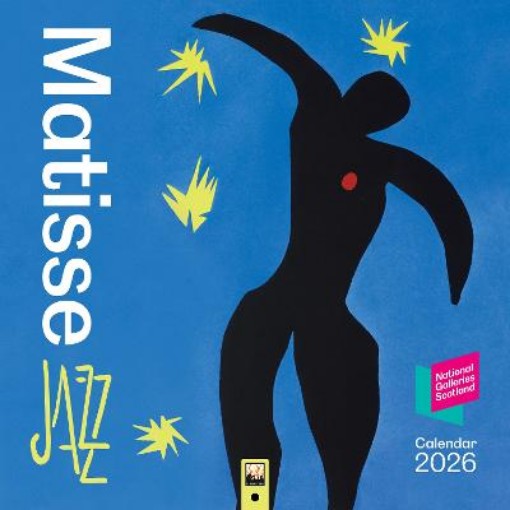Picture of National Galleries Scotland: Matisse Jazz Wall Calendar 2026 (Art Calendar)