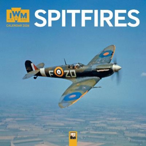 Picture of Imperial War Museums: Spitfires Wall Calendar 2026 (Art Calendar)