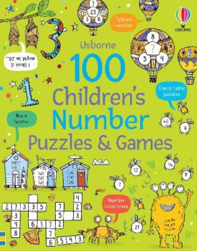 Picture of 100 Children's Number Puzzles and Games