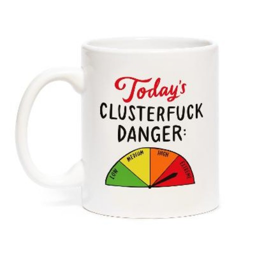 Picture of Em & Friends Clusterfuck Mug