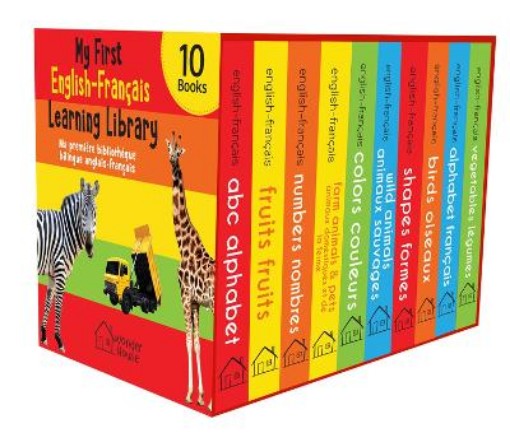 Picture of My First English-Fran Ais Learning Library (Ma Premi Re Biblioth Que Bilingue Anglais-Fran Ais)