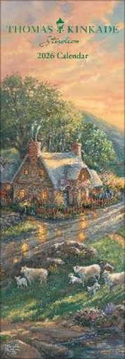Picture of Thomas Kinkade Studios 2026 Slim Calendar