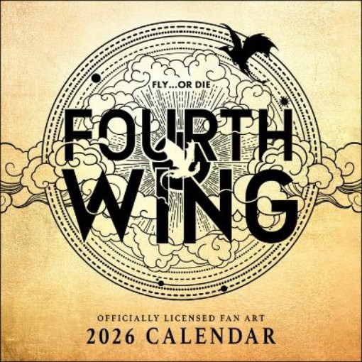 Picture of Fourth Wing Officially Licensed Fan Art 2026 Wall Calendar