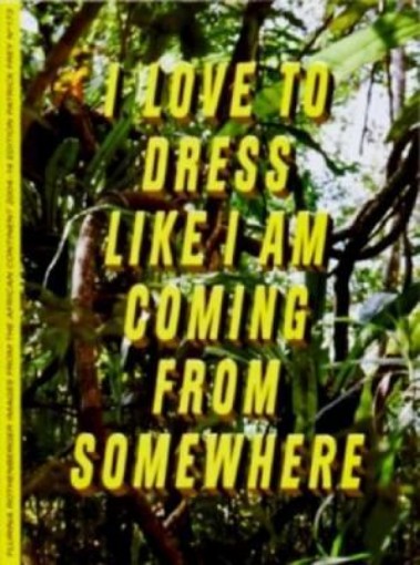 Picture of I Love to Dress Like I am Coming from Somewhere