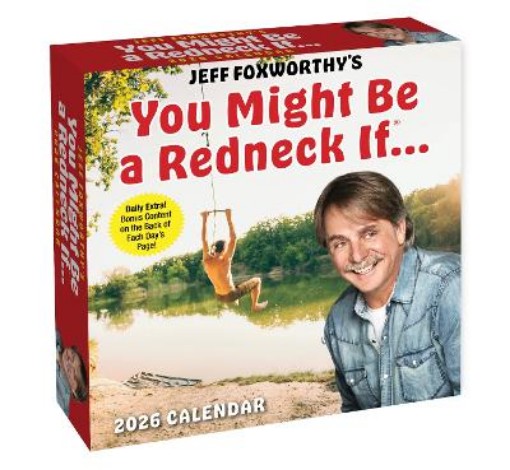 Picture of Jeff Foxworthy's You Might Be A Redneck If. . . 2026 Day-to-Day Calendar