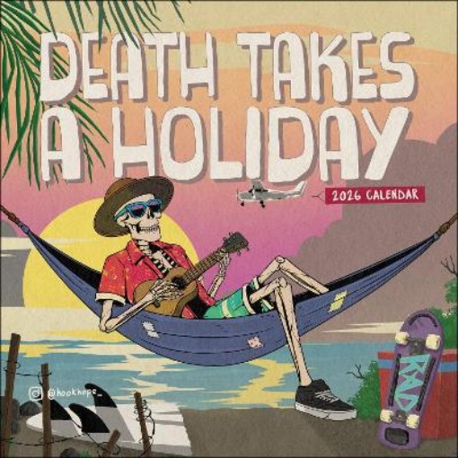 Picture of Death Takes a Holiday 2026 Wall Calendar