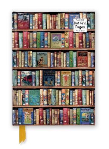 Picture of Bodleian Libraries: Hobbies & Pastimes Bookshelves (Foiled Dot Grid Journal)