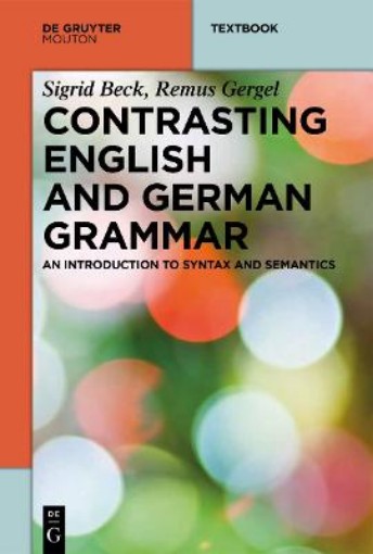Picture of Contrasting English and German Grammar