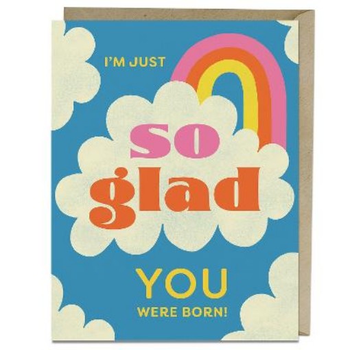 Picture of 6-Pack Em & Friends So Glad Birthday Greeting Cards