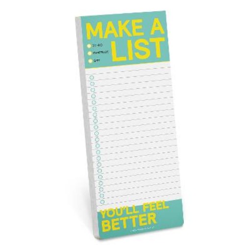 Picture of Knock Knock Make a List Make-a-List Pad