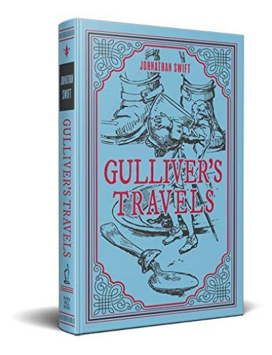 Picture of Gulliver's Travels, Jonathan Swift Classic Novel, (Adventure, Exploring), Ribbon Page Marker, Perfect for Gifting