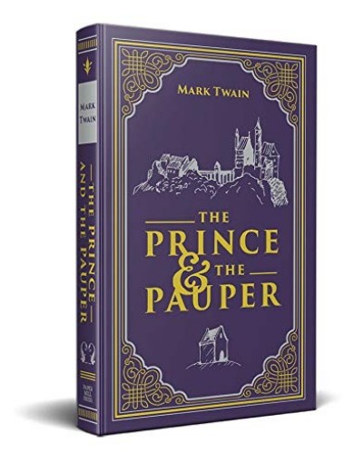 Picture of The Prince and the Pauper, Mark Twain Classic Novel, (16th Century London, Children's Literature), Ribbon Page Marker, Perfect for Gifting