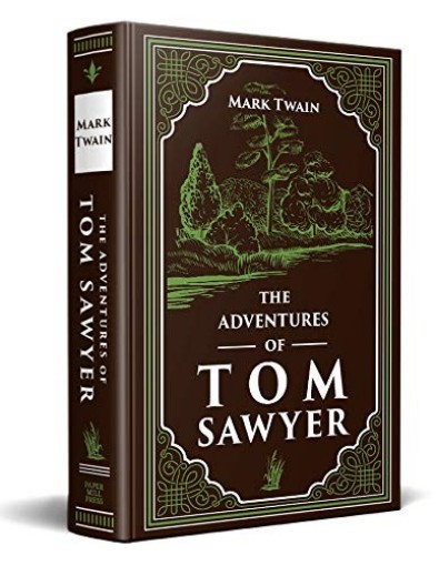 Picture of The Adventures of Tom Sawyer Mark Twain Classic (Essential Reading, Adventure, Required Literature) Ribbon Page Marker, Perfect for Gifting