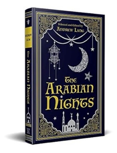Picture of The Arabian Nights, Classic Middle Eastern Folk Tales, (Aladdin, Ali Baba and the Forty Thieves), Ribbon Page Marker, Perfect for Gifting