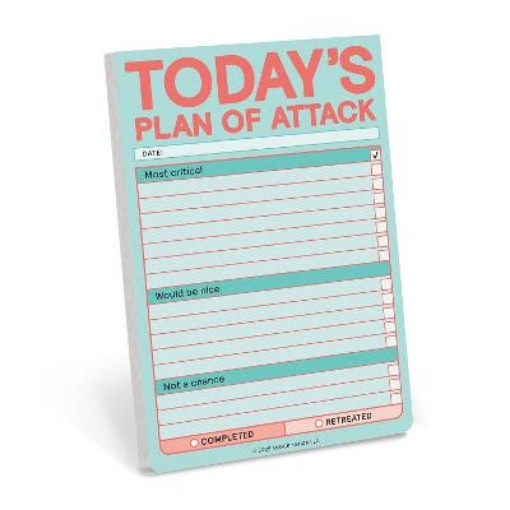 Picture of Knock Knock Today’s Plan of Attack Great Big Stickies (Pastel Version)