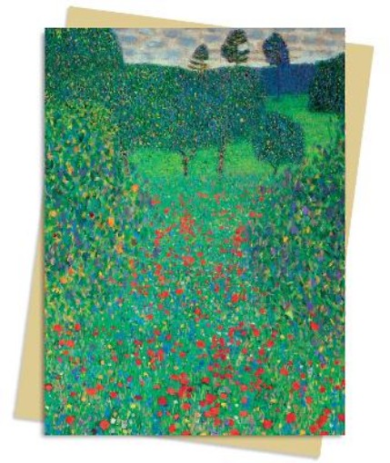 Picture of Gustav Klimt: Poppy Field Greeting Card Pack