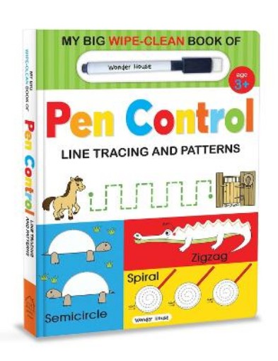 Picture of My Big Wipe And Clean Book of Pen Control for Kids