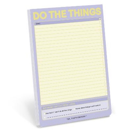 Picture of Knock Knock Do the Things Pad (Pastel Version)