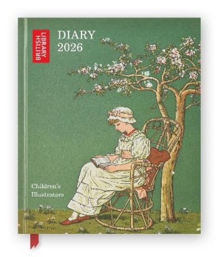 Picture of British Library: Children's Illustrators 2026 Desk Diary Planner - Week to View, Illustrated throughout