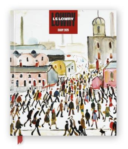 Picture of L.S. Lowry 2026 Desk Diary Planner - Week to View, Illustrated throughout
