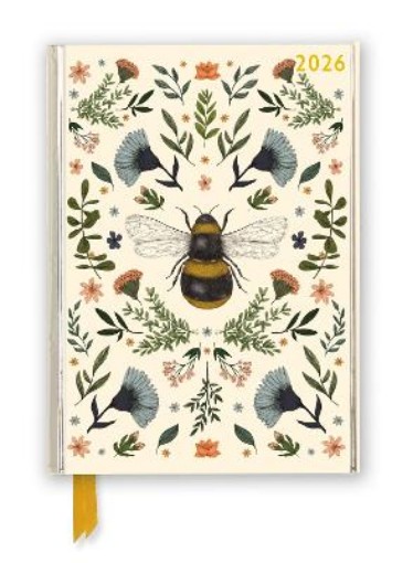Picture of Jade Mosinski: Botanical Bee 2026 Luxury Diary Planner - Page to View with Notes