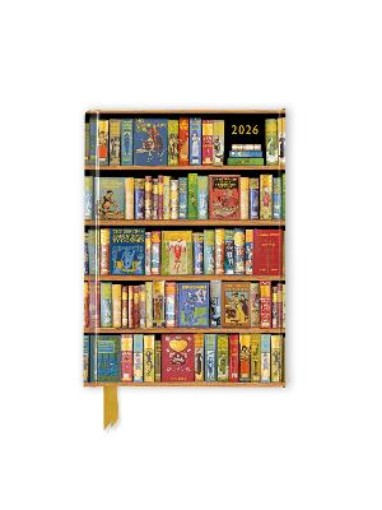 Picture of Bodleian Libraries: Bookshelves 2026 Luxury Pocket Diary Planner - Week to View